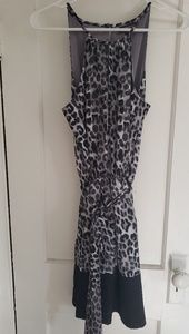 Keyhole Cut-out Halter Dress